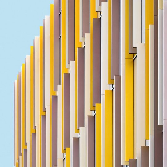 yellow building exterior
